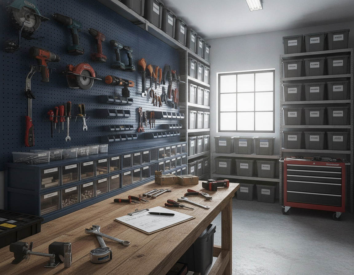 Garage Organization Wall